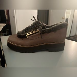 Miista (Musta) fur lined oxford